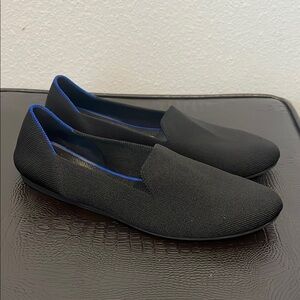 Black Slip-On Women's Shoes